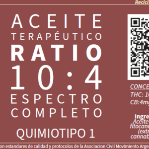 Aceite Terapeutico Quimiotipo 1