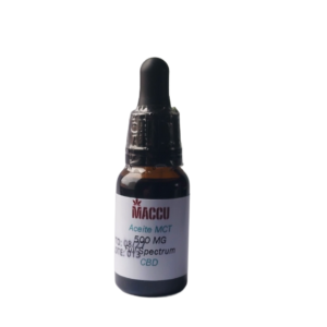 Aceite MCT MACCU - CBD Full Spectrum 500 mg / 15 ml